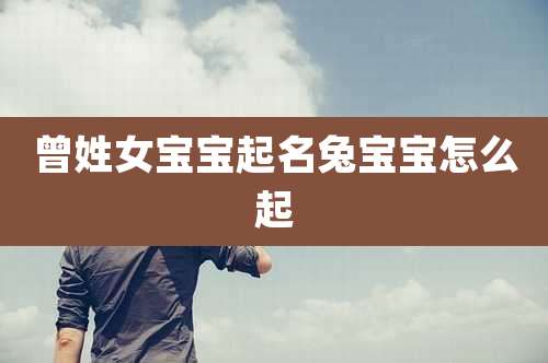 曾姓女宝宝起名兔宝宝怎么起