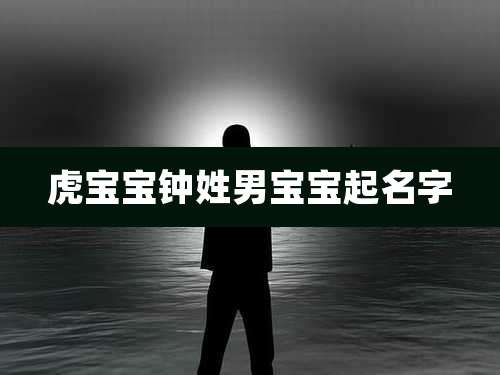 虎宝宝钟姓男宝宝起名字