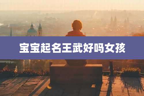 宝宝起名王武好吗女孩