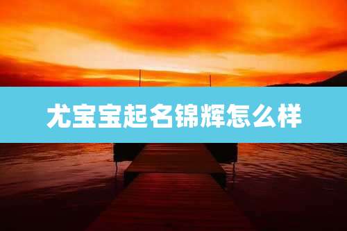 尤宝宝起名锦辉怎么样