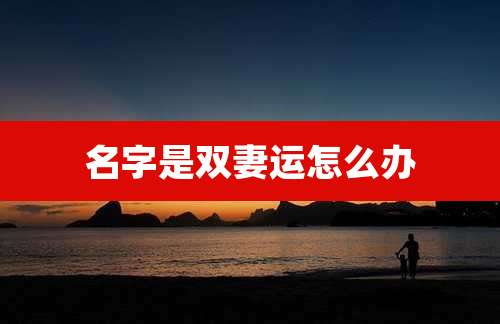 名字是双妻运怎么办