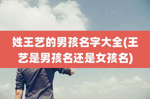 姓王艺的男孩名字大全(王艺是男孩名还是女孩名)