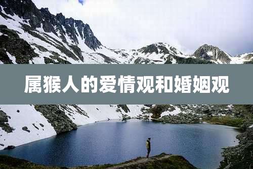属猴人的爱情观和婚姻观