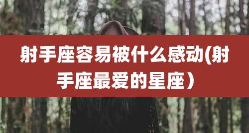 射手座容易被什么感动(射手座最爱的星座)