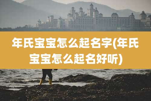 年氏宝宝怎么起名字(年氏宝宝怎么起名好听)