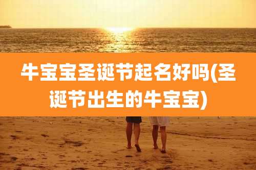 牛宝宝圣诞节起名好吗(圣诞节出生的牛宝宝)