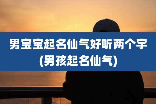 男宝宝起名仙气好听两个字(男孩起名仙气)