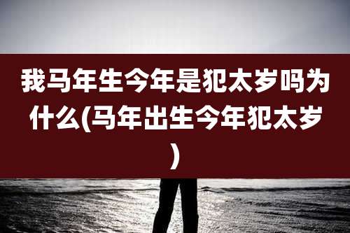 我马年生今年是犯太岁吗为什么(马年出生今年犯太岁)
