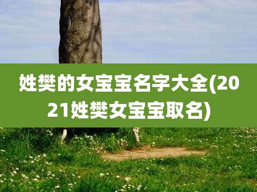 姓樊的女宝宝名字大全(2021姓樊女宝宝取名)