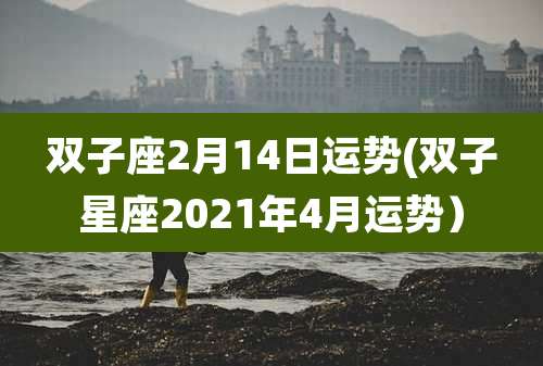 双子座2月14日运势(双子星座2021年4月运势)