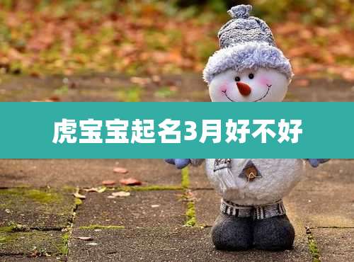 虎宝宝起名3月好不好