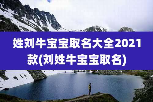 姓刘牛宝宝取名大全2021款(刘姓牛宝宝取名)
