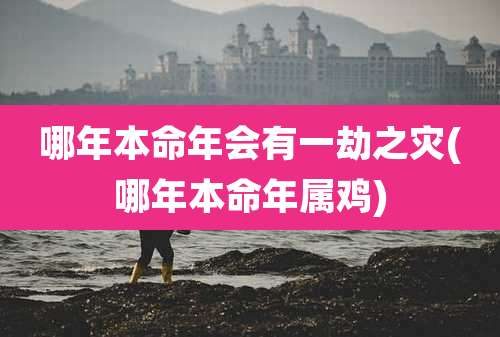 哪年本命年会有一劫之灾(哪年本命年属鸡)