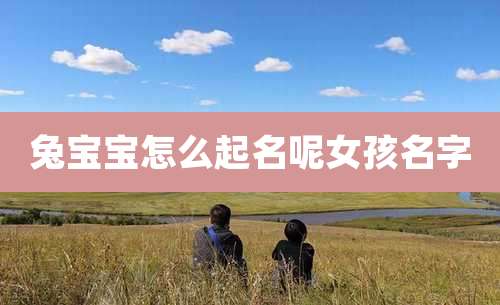 兔宝宝怎么起名呢女孩名字