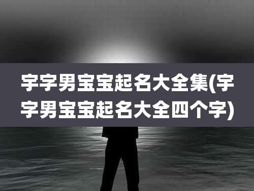 宇字男宝宝起名大全集(宇字男宝宝起名大全四个字)