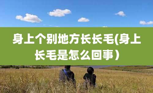 身上个别地方长长毛(身上长毛是怎么回事)