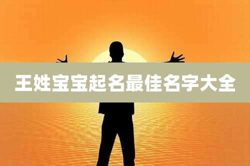 王姓宝宝起名最佳名字大全