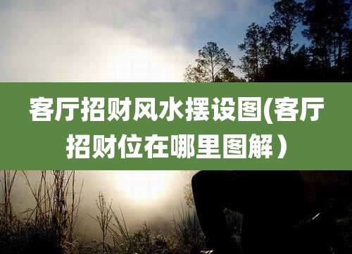 客厅招财风水摆设图(客厅招财位在哪里图解）