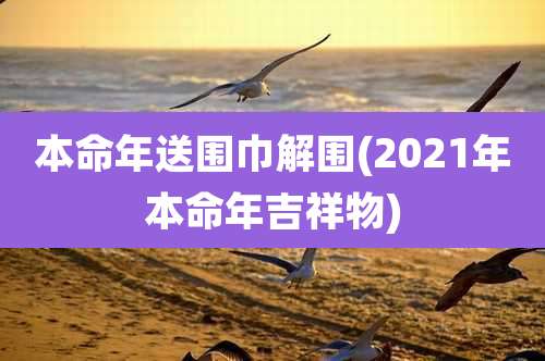 本命年送围巾解围(2021年本命年吉祥物)