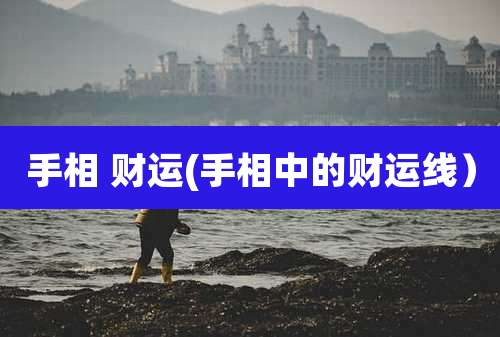 手相 财运(手相中的财运线）