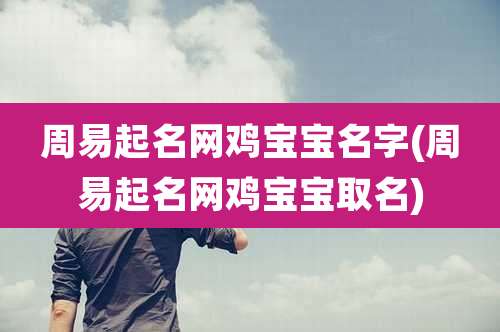 周易起名网鸡宝宝名字(周易起名网鸡宝宝取名)