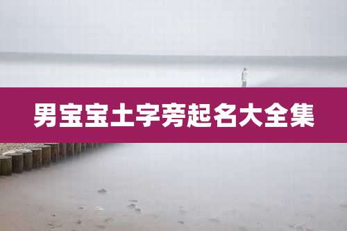 男宝宝土字旁起名大全集