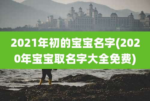 2021年初的宝宝名字(2020年宝宝取名字大全免费)