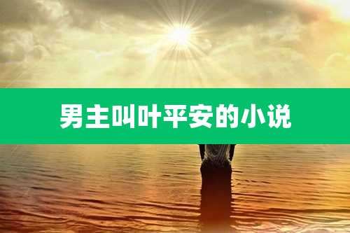 男主叫叶平安的小说