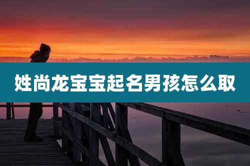 姓尚龙宝宝起名男孩怎么取