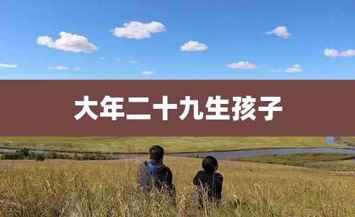 大年二十九生孩子
