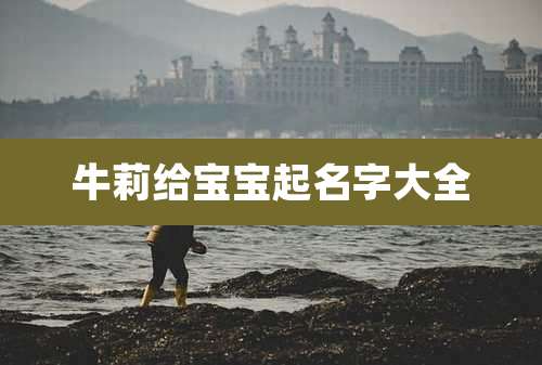 牛莉给宝宝起名字大全