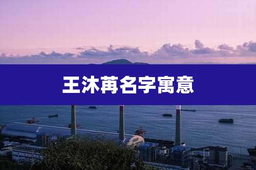 王沐苒名字寓意