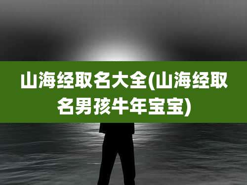 山海经取名大全(山海经取名男孩牛年宝宝)