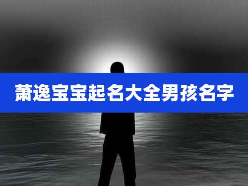 萧逸宝宝起名大全男孩名字