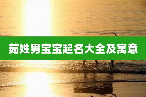 茹姓男宝宝起名大全及寓意