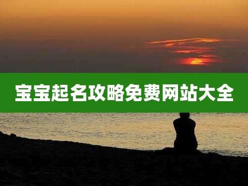 宝宝起名攻略免费网站大全