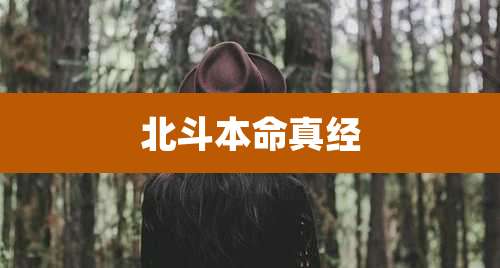 北斗本命真经
