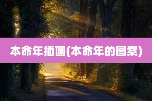 本命年插画(本命年的图案)