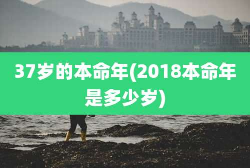 37岁的本命年(2018本命年是多少岁)
