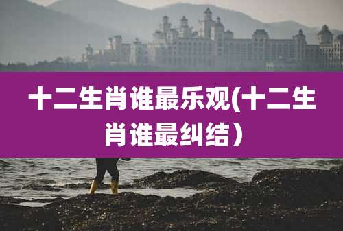 十二生肖谁最乐观(十二生肖谁最纠结)