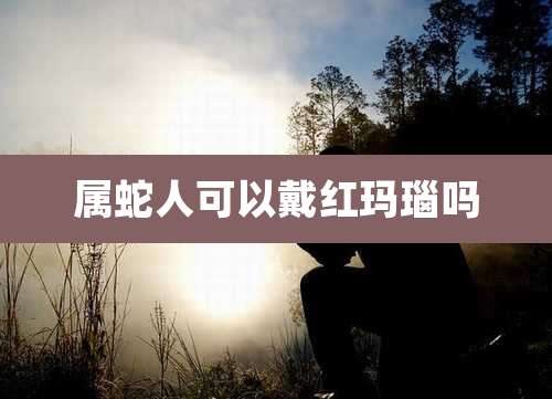 属蛇人可以戴红玛瑙吗