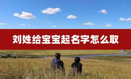 刘姓给宝宝起名字怎么取
