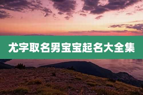 尤字取名男宝宝起名大全集