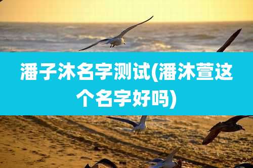 潘子沐名字测试(潘沐萱这个名字好吗)
