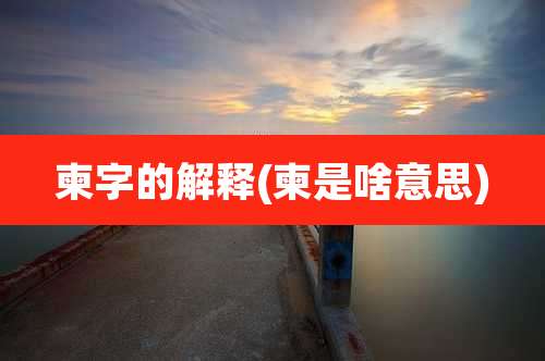 柬字的解释(柬是啥意思)