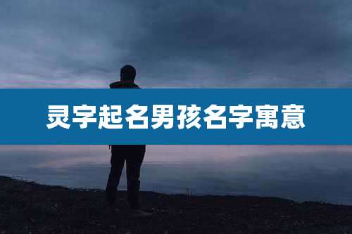 灵字起名男孩名字寓意
