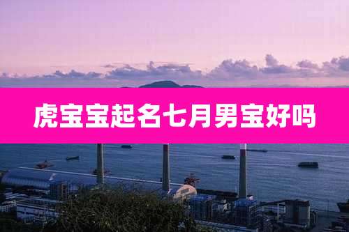 虎宝宝起名七月男宝好吗