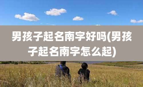 男孩子起名南字好吗(男孩子起名南字怎么起)
