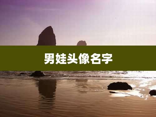男娃头像名字