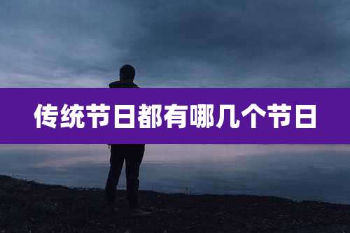 传统节日都有哪几个节日